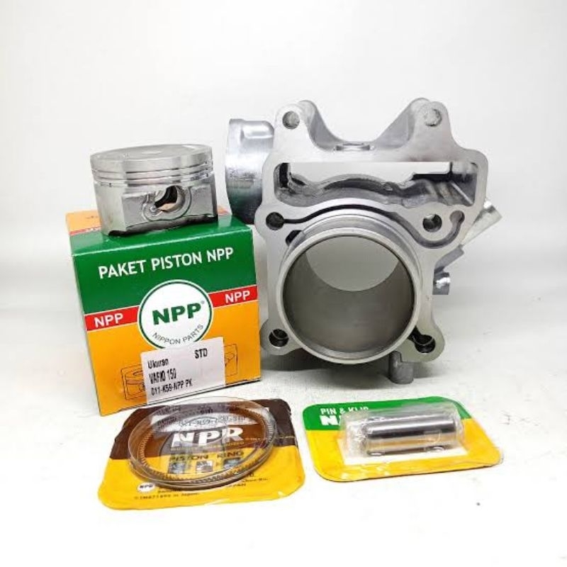 Blok Seher Kit plus Piston Ring Vario 150 NPP Original