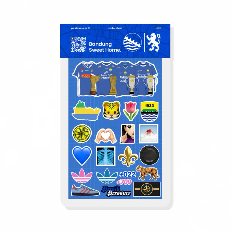 

STICKER SHEET - PERSIB PRESSURE