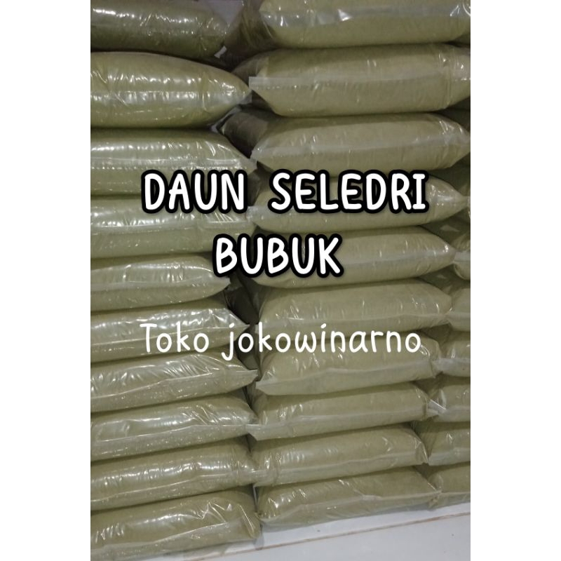 

DAUN SELEDRI BUBUK 100% Murni Original - Varian Isi 250 Gram