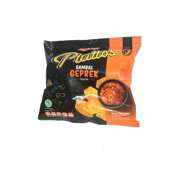

PIATTOS SNACK KENTANG SAMBAL GEPREK PCK 15/13g