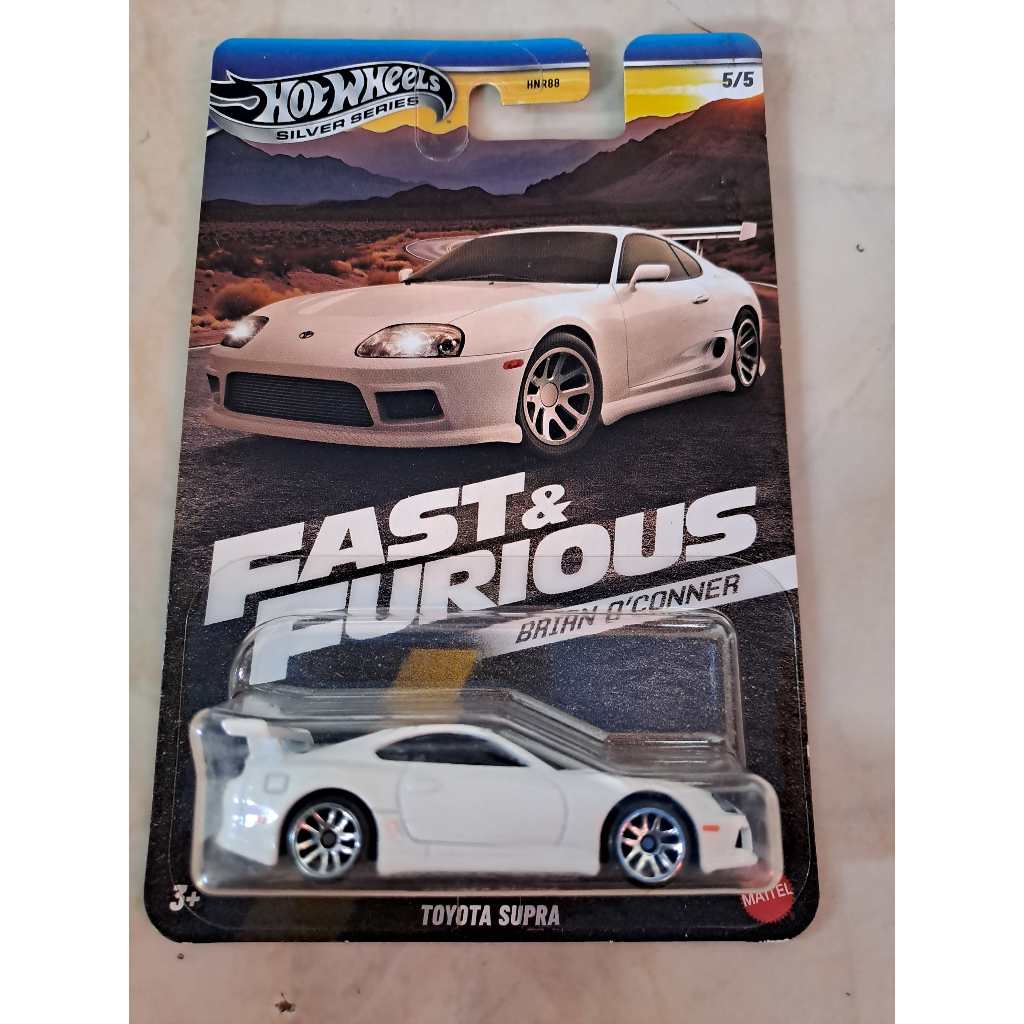 HotWheels Toyota Supra Putih Fast and Furious