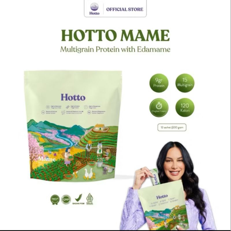 

Hotto mame/ 1 pouch isi 12 sachet