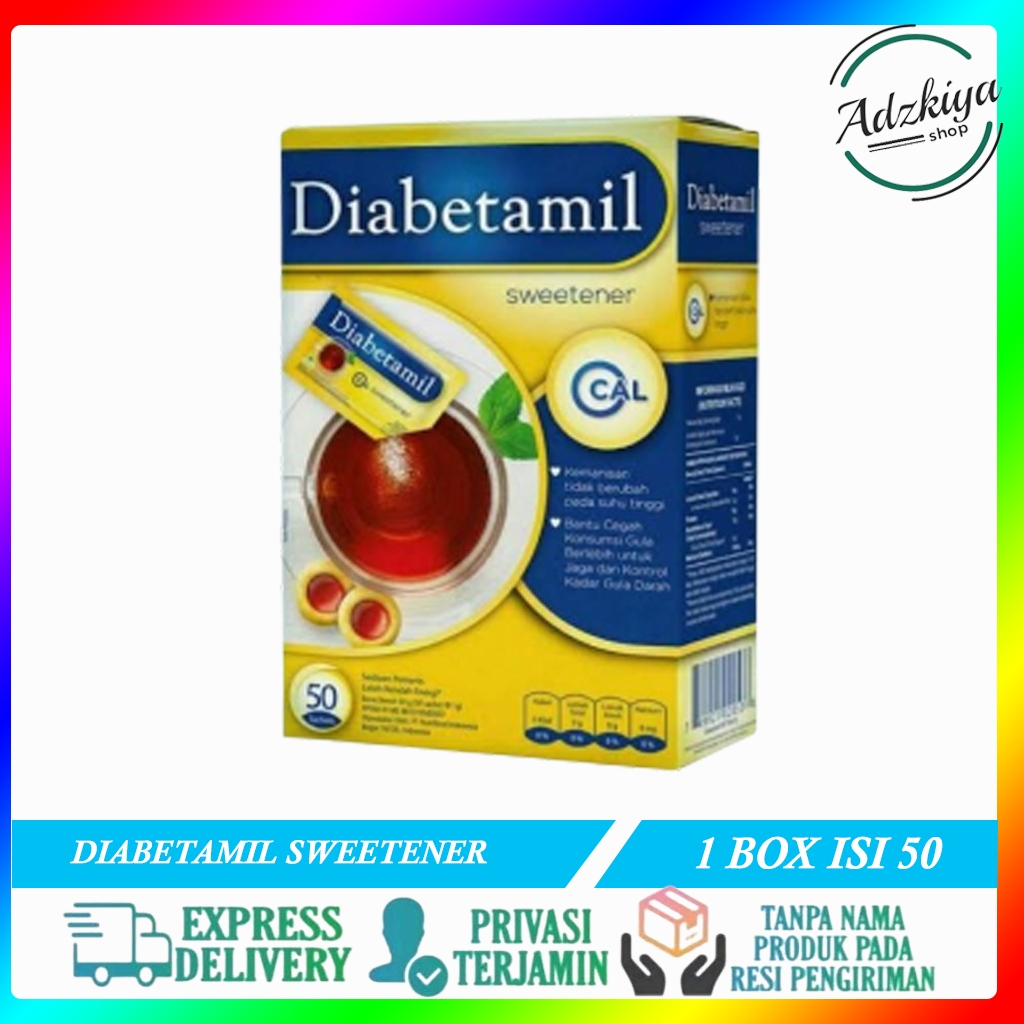 

Dibetamil Sweetener Isi 50