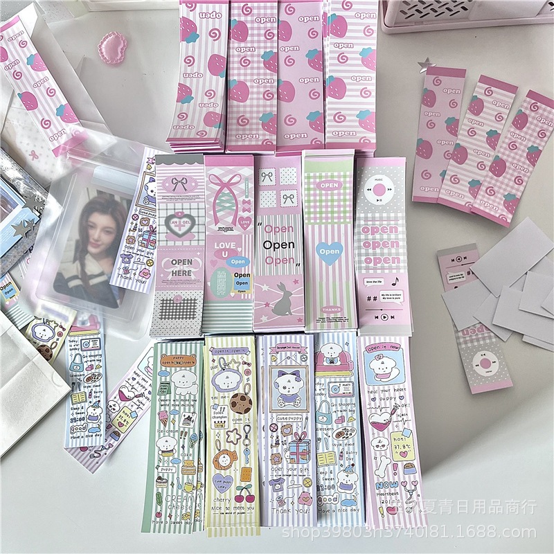 

SEALING STICKERS STRIP GIRLY/ STIKER SEAL DECO (3X11 CM)