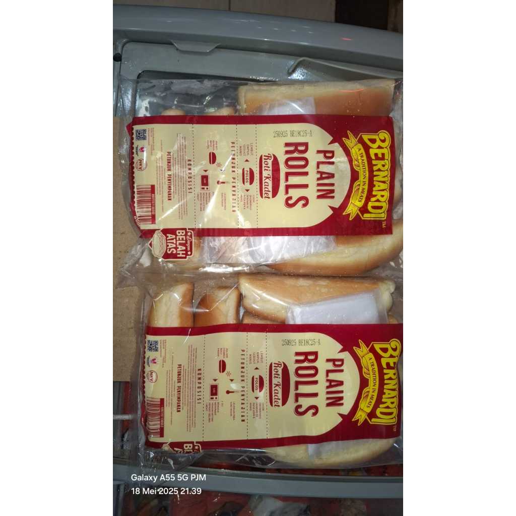 

BERNARDI HOTDOG POLOS ISI 6PCS