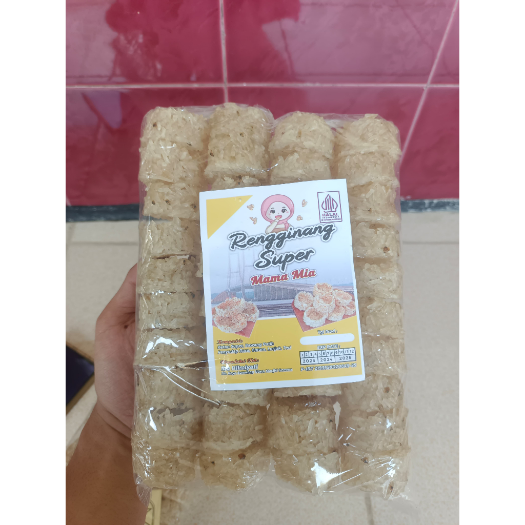 

Rengginang Lorjuk Mentah Sedang isi 40 PCS LEBIH GURIH (FREE BUBBLE)