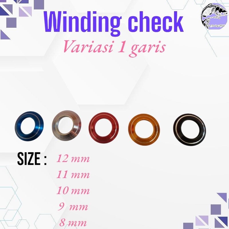 winding Check motif 1 garis/custom joran