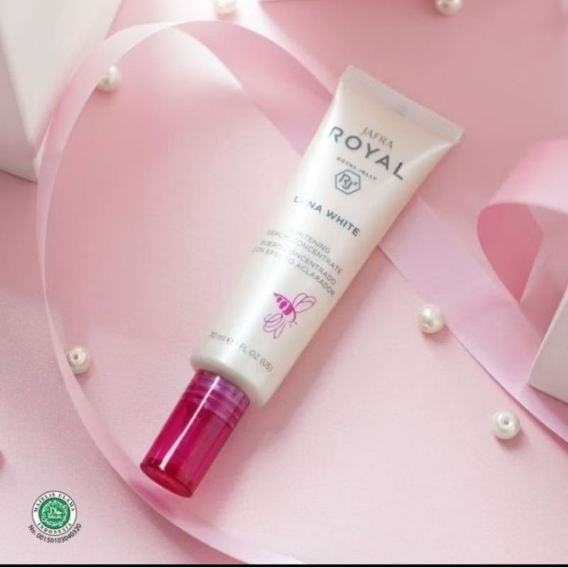 Jafra luna white whitening serum 30ml