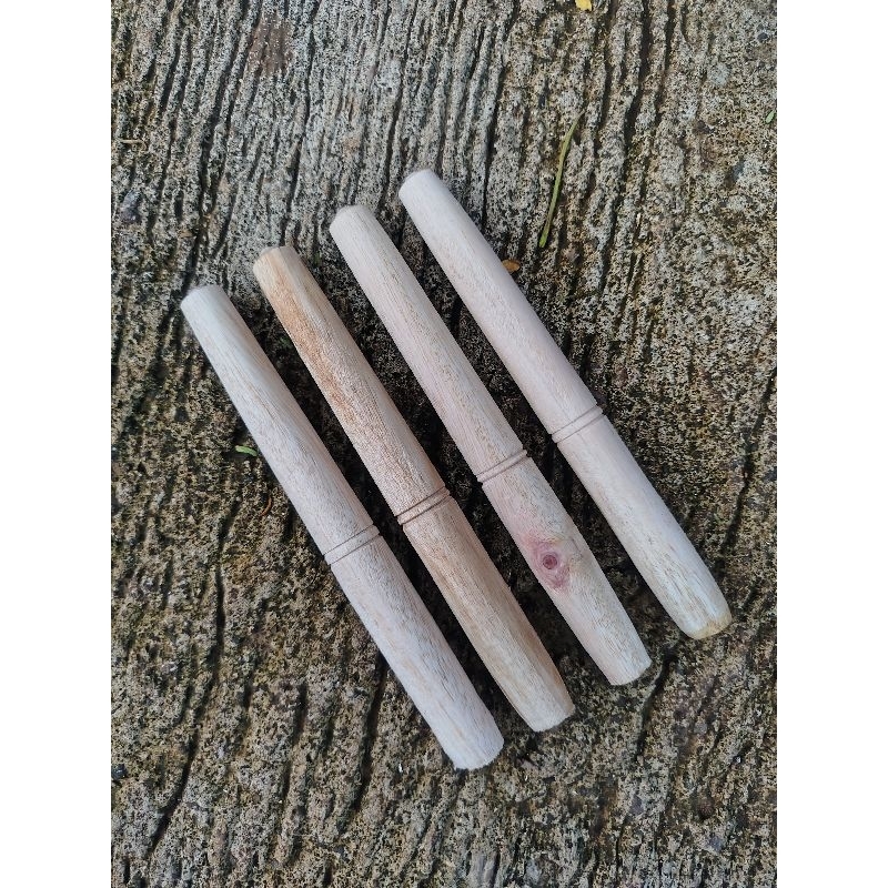 Gagang Joran pancing Bubut Kayu