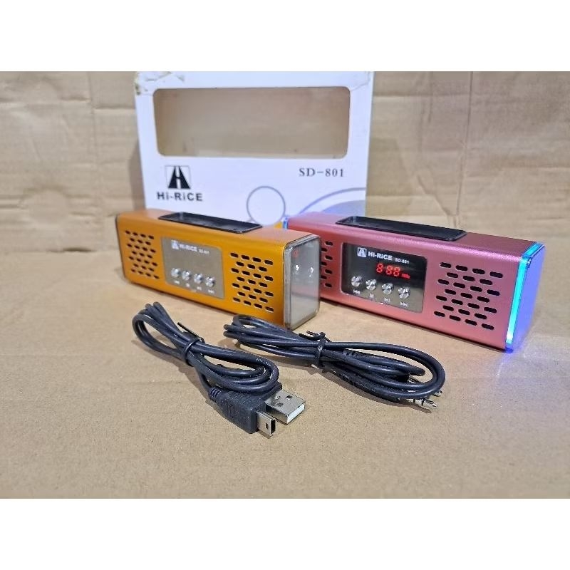 Mini Hifi Speaker For Pc /Laptop With Fm tuner/micro sd & Usb .