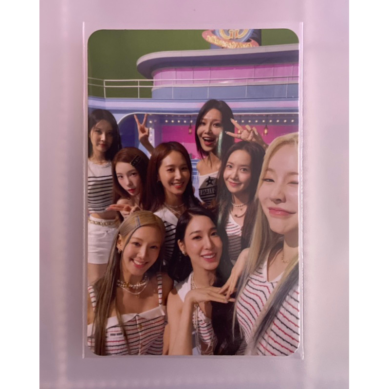 GIRLS’ GENERATION SNSD FOREVER 1 ALBUM GROUP PHOTOCARD OFFICIAL