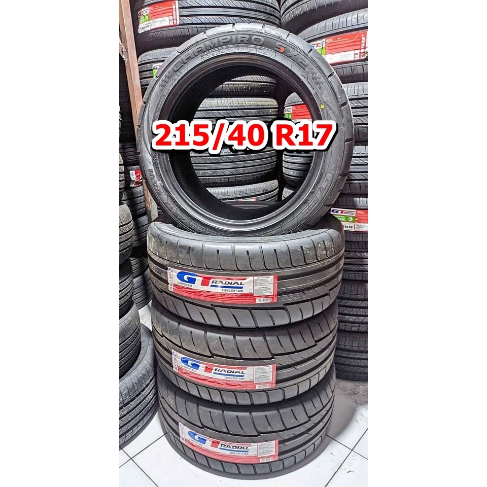 Ban SX2 215/40 Ring 17 Ban Mobil GT Radial CHAMPIRO SX2 sport R17