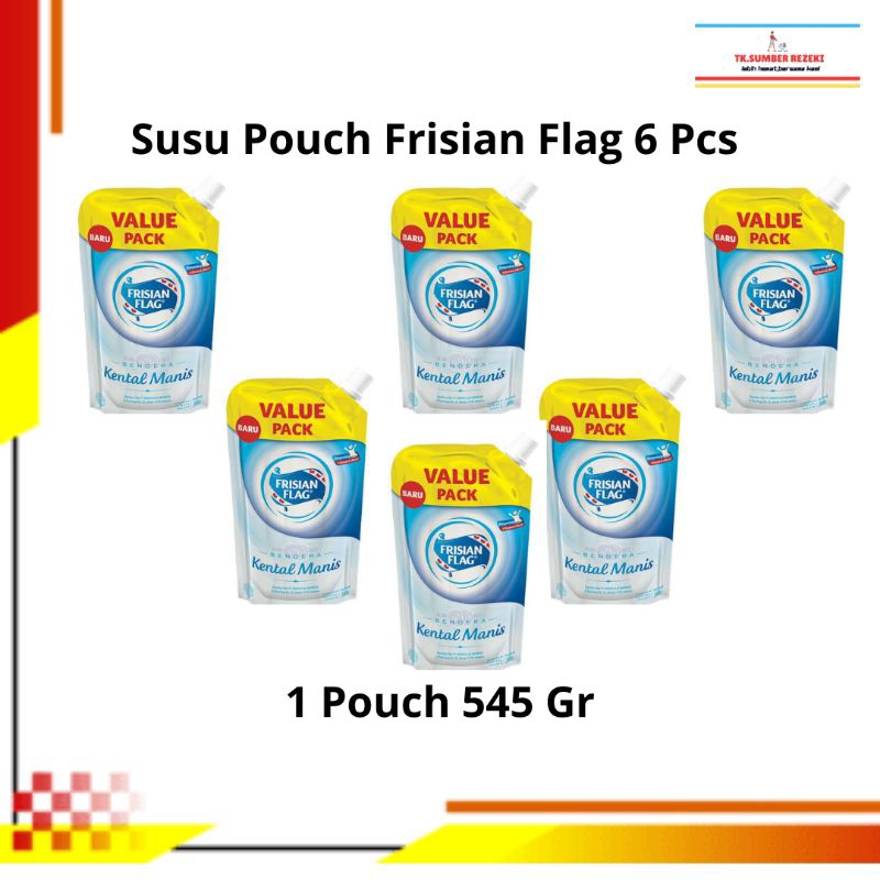 

[PAKET HEMAT ISI 6] Susu Pouch Putih Frisian Flag 545 Gr PROMO MURAH