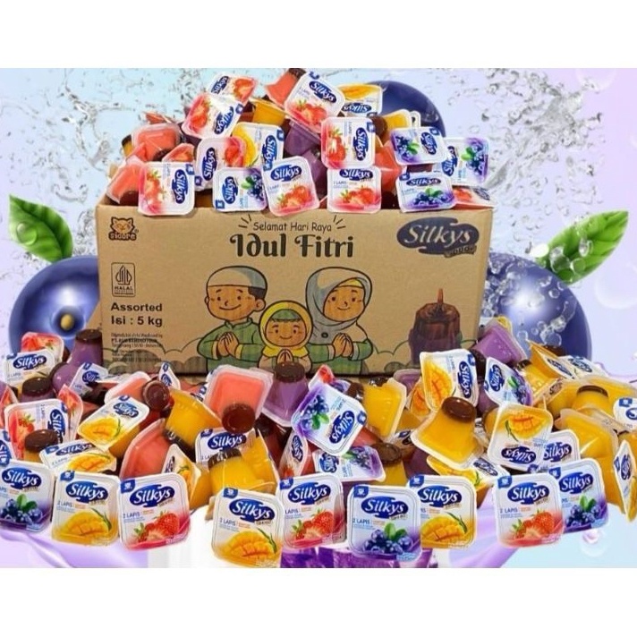 

Big Sale PUDDING SILKYS 1KG DUO LAPIS GULA AREN MIX FRUIT SILKY PUDING KEMASANpudding 1kg kurleb 384pcs ya