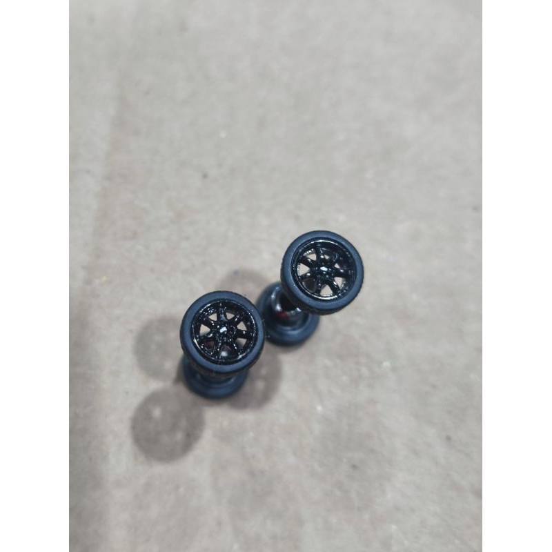 Ban Velg Inno64 / Inno 64 Honda Civic FD2 Mugen RR merah