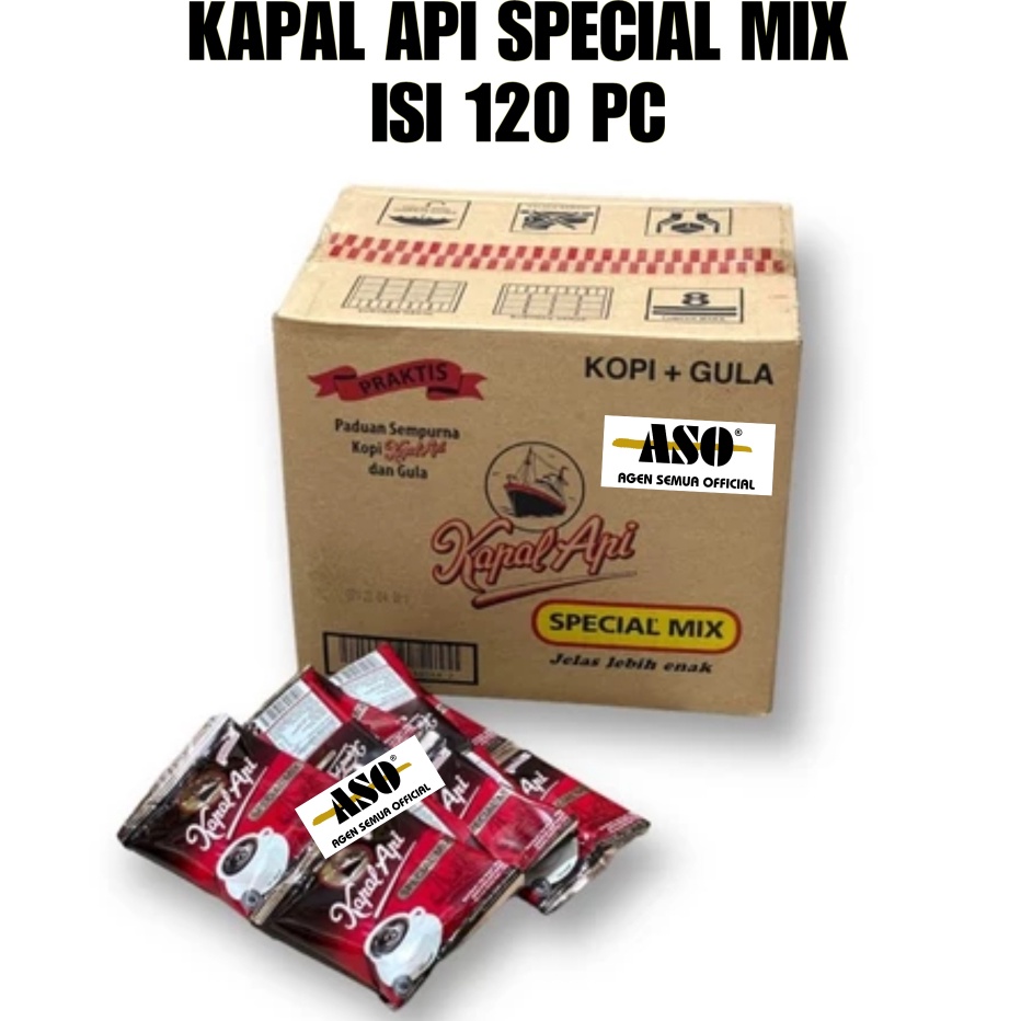 

Flash Sale KOPI KAPAL API SPECIAL MIX 25 gr KOPI DUS 12 pc