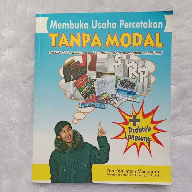 Buku membuka usaha percetakan tanpa modal - yon yon