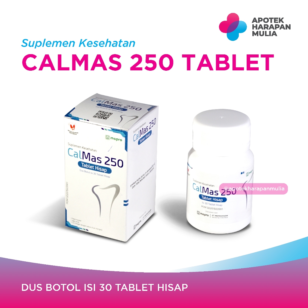 CalMas 250 Tablet Hisap