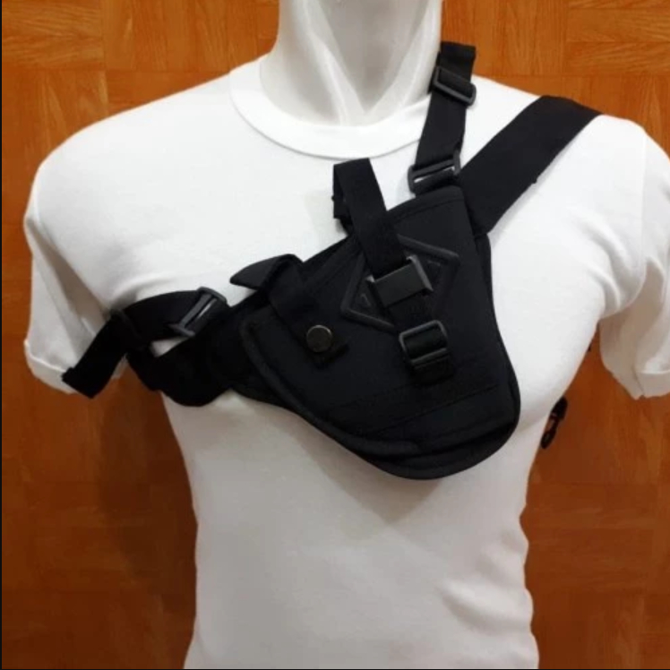 Holster Sarung Pistol Kulit Pinggang Single