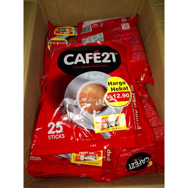 

Cafe 21 2in1 Instant Coffeemix 30bks 1dus