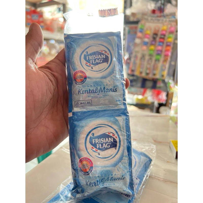 

SUSU KENTAL MANIS PUTIH FRISIAN FLAG/6 SACHETS