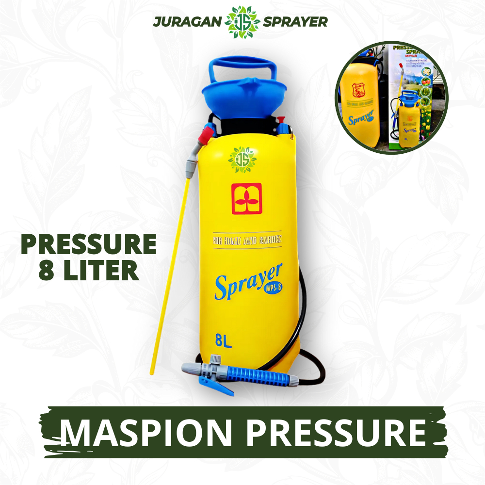 MASPION PRESSURE SPRAYER 8 LITER | ALAT TANGKI SEMPROT TANAMAN