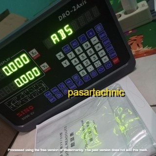 Monitor DRO Milling 2 axis