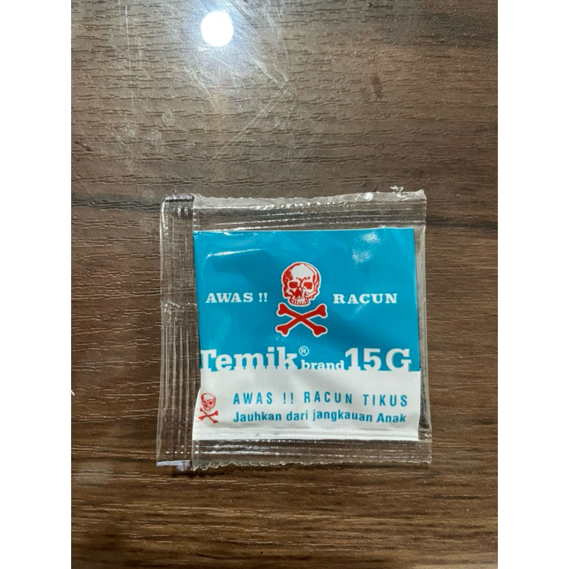 temik obat tikus kemasan sachet 15gram temik racun tikus sawah original