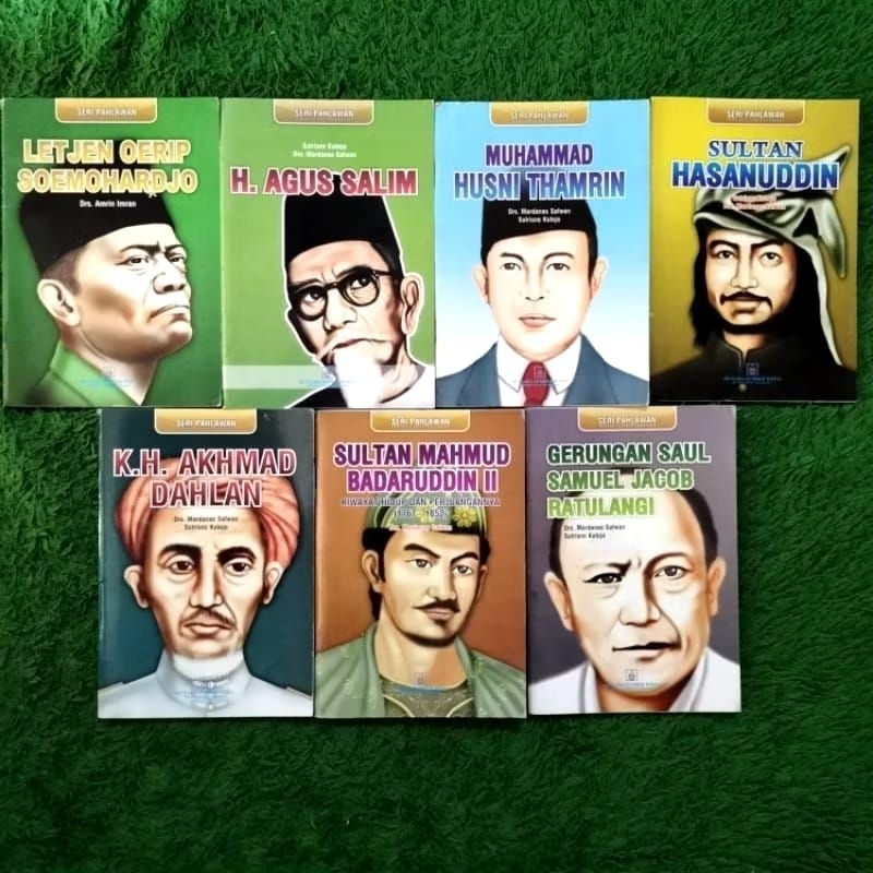 ORIGINAL BUKU TOKOH BIOGRAFI SERI PAHLAWAN LETJEN OERIP SOEMOHARDJO H AGUS SALIM MUHAMMAD HUSNI THAM