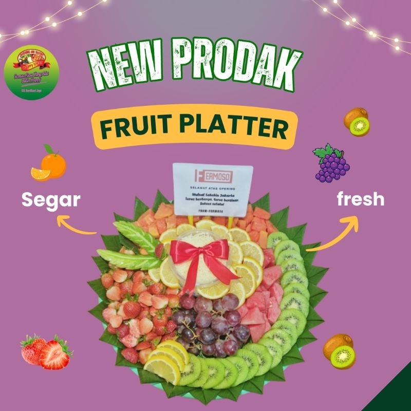 

Fruit Platter/Tampah Buah Segar/Salad Buah