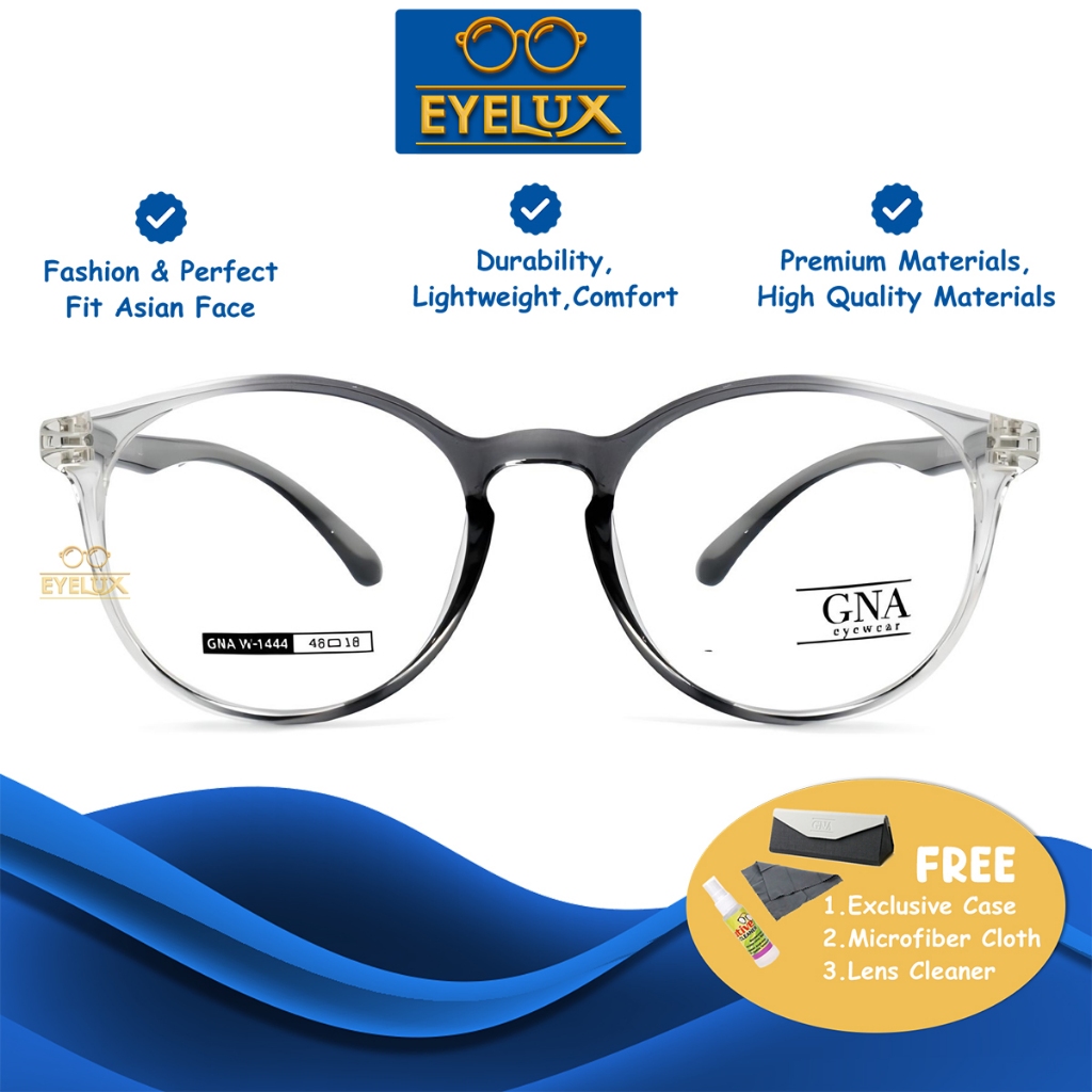 GNA Eyewear / GNA W-1444 / 48-18 / Frame Kacamata GNA Eyewear ORIGINAL
