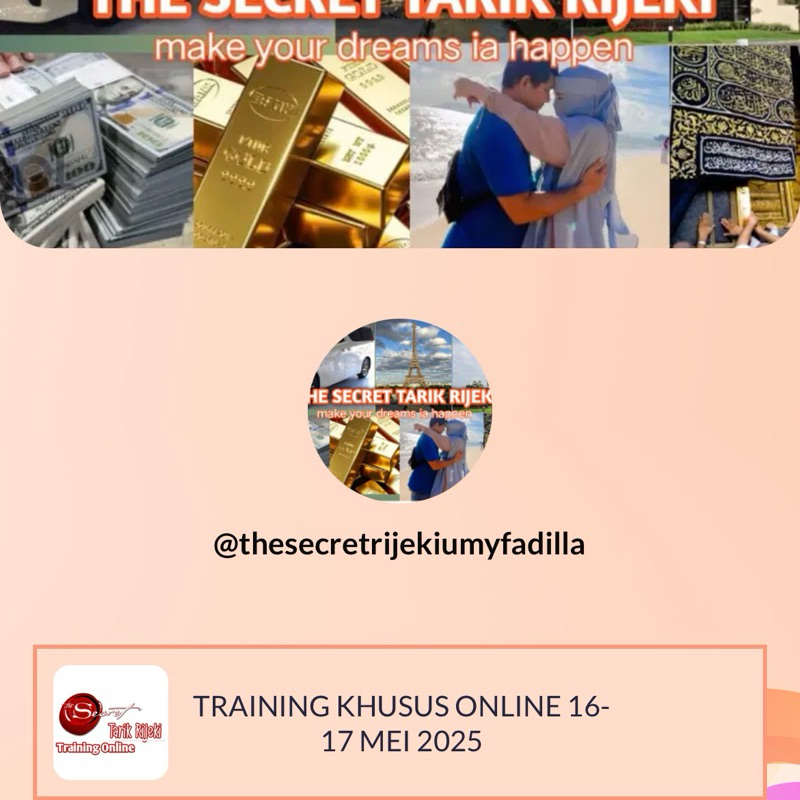 trik the secret tarik rejeki umy fadilah