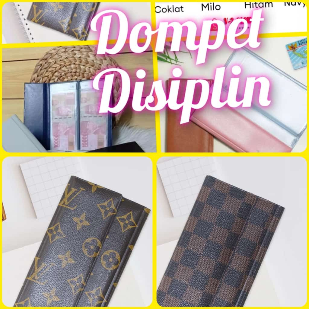 Dompet Disiplin Keuangan / Dompet Kas Keuangan Tabungan / Dompet Pengatur Bulanan -16 SLOT