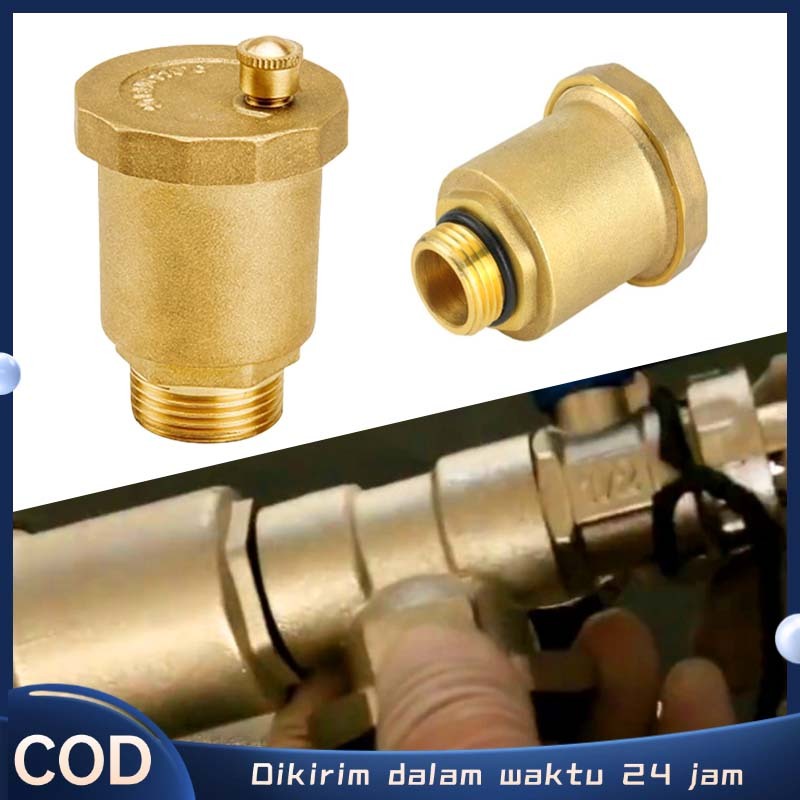 Air Vent Valve Kuningan Air Vent Valve 1/2 Wipro Air Vent Valve Vent Valve 1/2 Inch