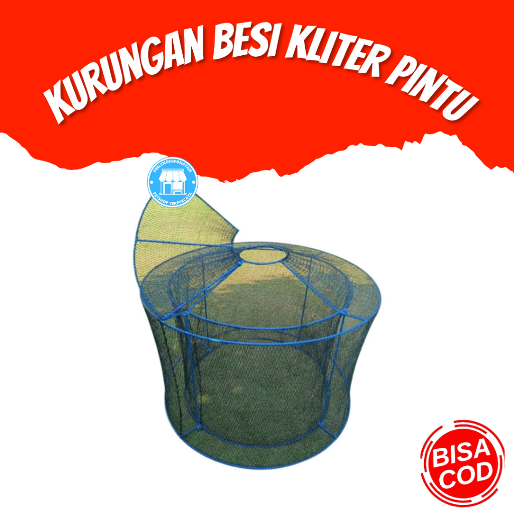 KURUNGAN BESI KLITER PINTU Kandang Ayam Kliteran Kurungan Kliter Ayam