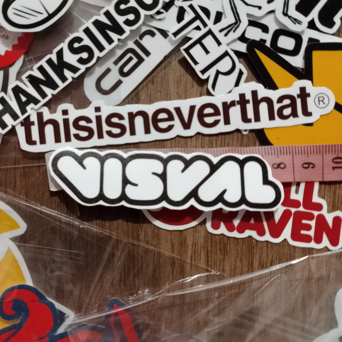 

(BISA-COD) STIKER VISVAL AESTHETIC MOTORHEAD STIKER HELM STIKER LOCAL BRAND STIKER AESTETHIC ANTI AIR STICKER BIJIAN STICKER ECERAN STICKER METAL STICKER POP VIRAL
