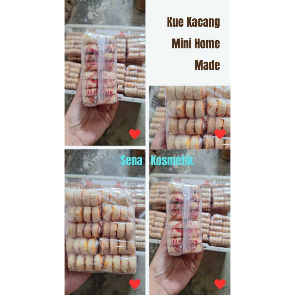 

Kue Kacang Mini Isi 80 Pcs | Kue Kacang Jadul | Kue Kacang Toples | Kue Kacang Enak