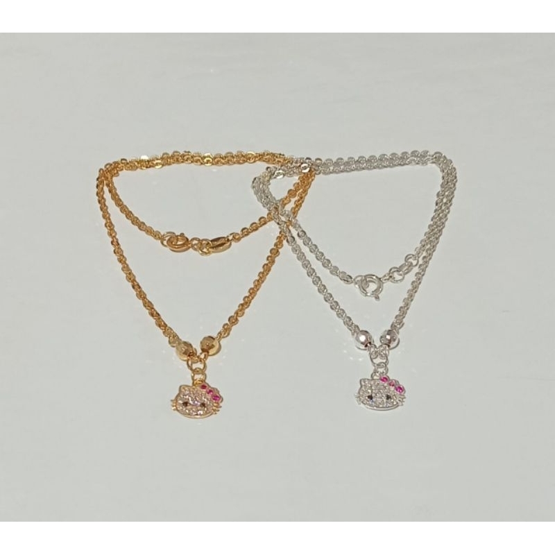 Kalung Anak Perak Asli Silver 925 Hello Kitty