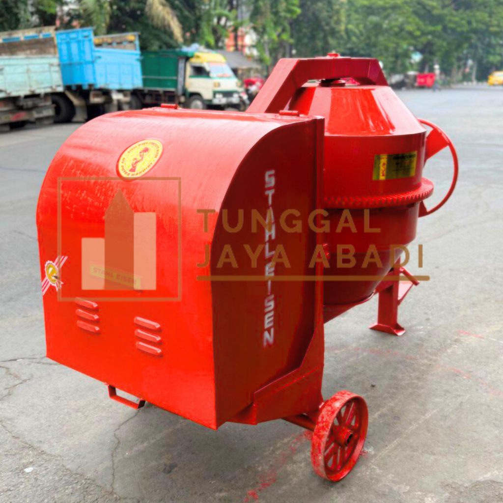 Molen Cor Semen Sthaleisen 100 Kg Lengkap Mesin/Tanpa Mesin