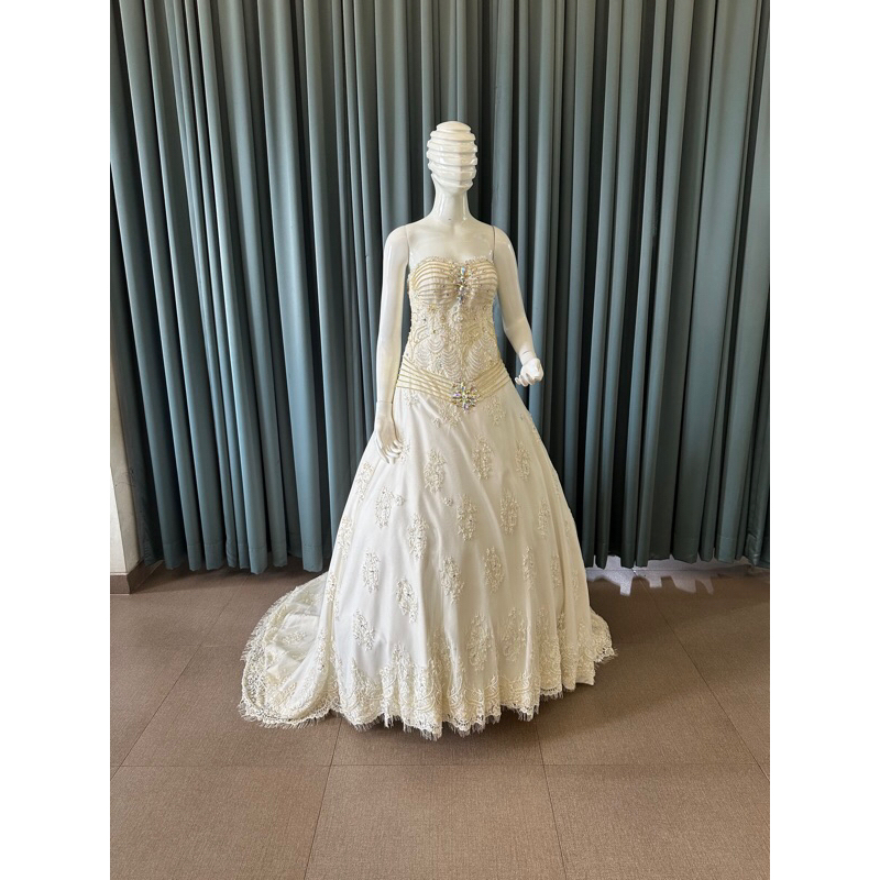 Preloved Gown Wedding Ballgown Dress Gaun Pengantin Bridal Second