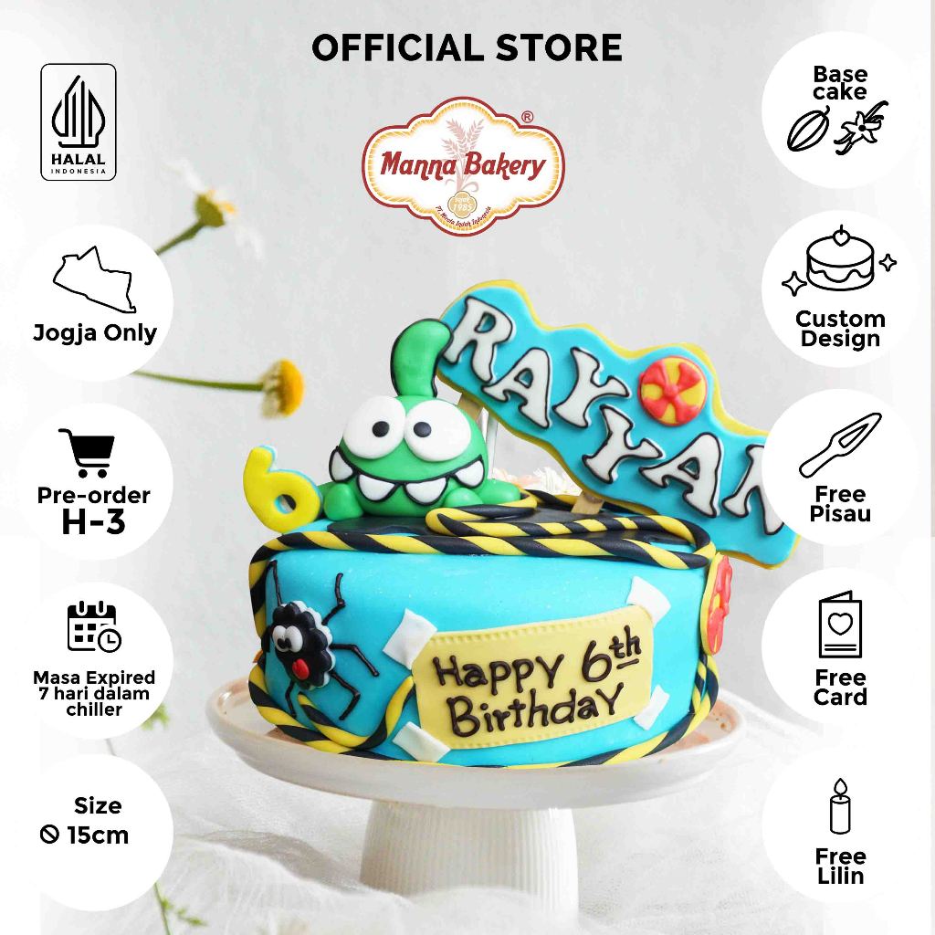 

Blackforest Cake/ Fondant Cake/ Custom Cake/ kue ulang tahun/ roti ulang tahun