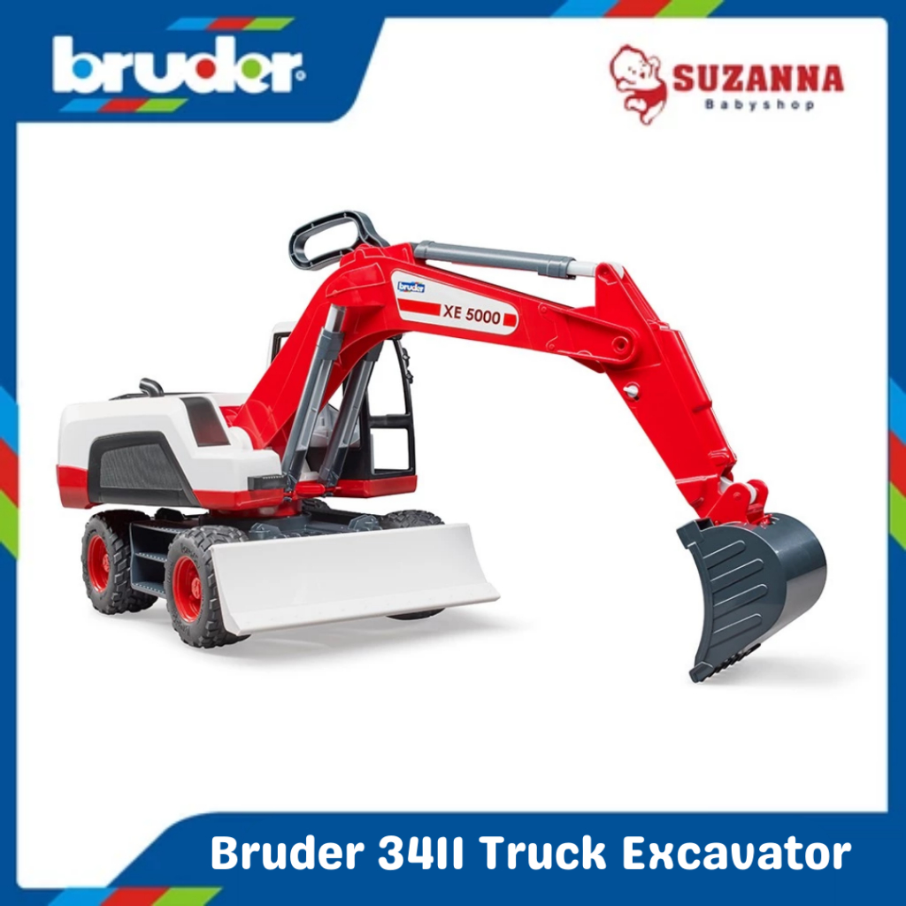Bruder 3411 Truck Excavator