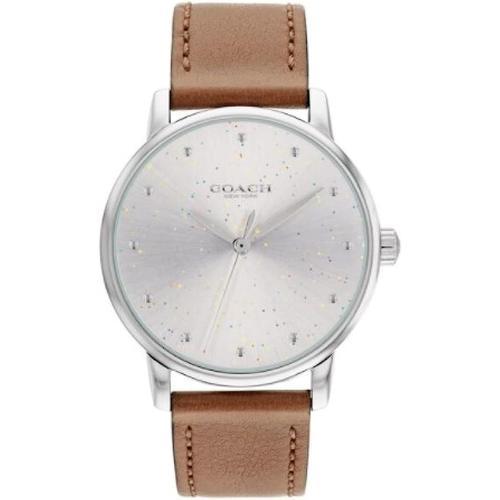 COACH WATCHES WOMEN'S 14503845 LEATHER STRAP
