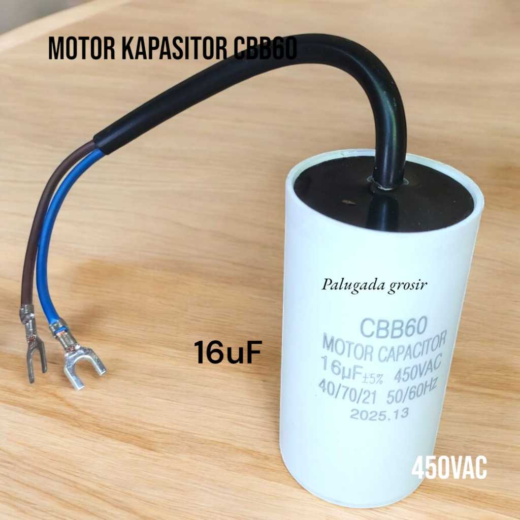 Motor Kapasitor CBB60 16uF 450VAC