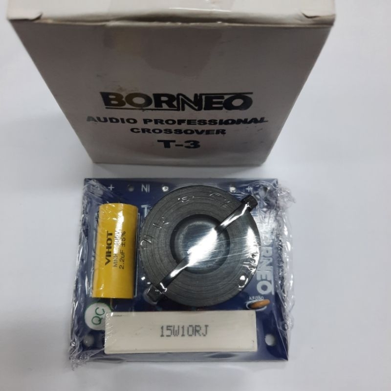 crossover pasif tweeter Borneo T3 original