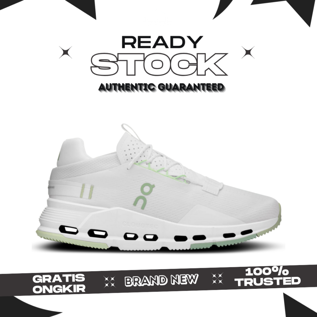 ON Cloudnova 2 White Sage