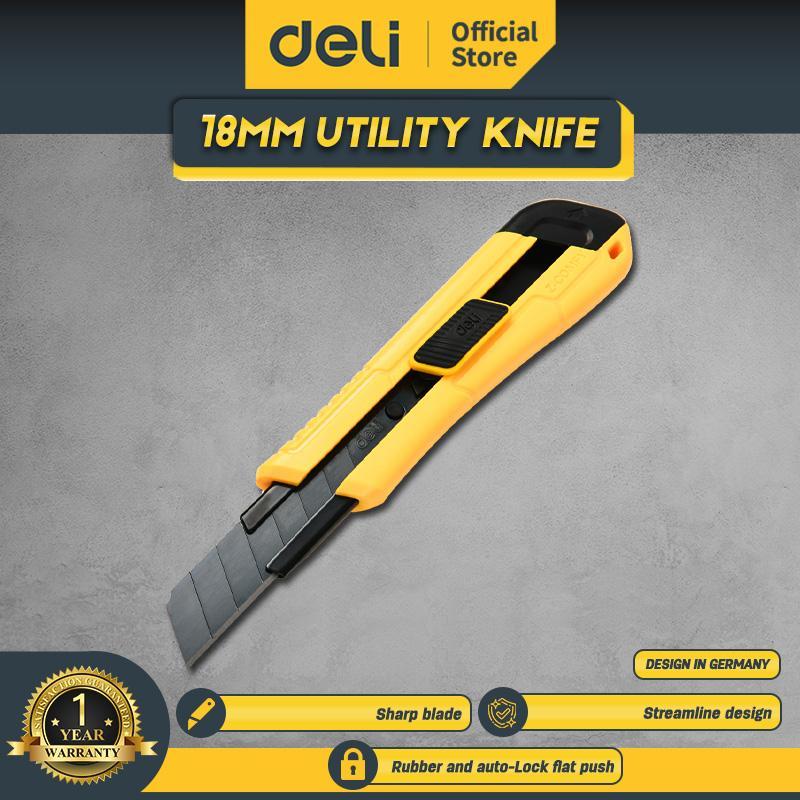 

Deli Tools Pisau Serbaguna / Utility Knife 18mm EDL018
