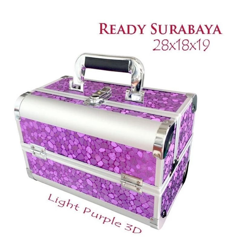 uk 32 Beautycase Jumbo KOtak box kosmetik tas makeup import tempat alat rias koper mua tas henna sul