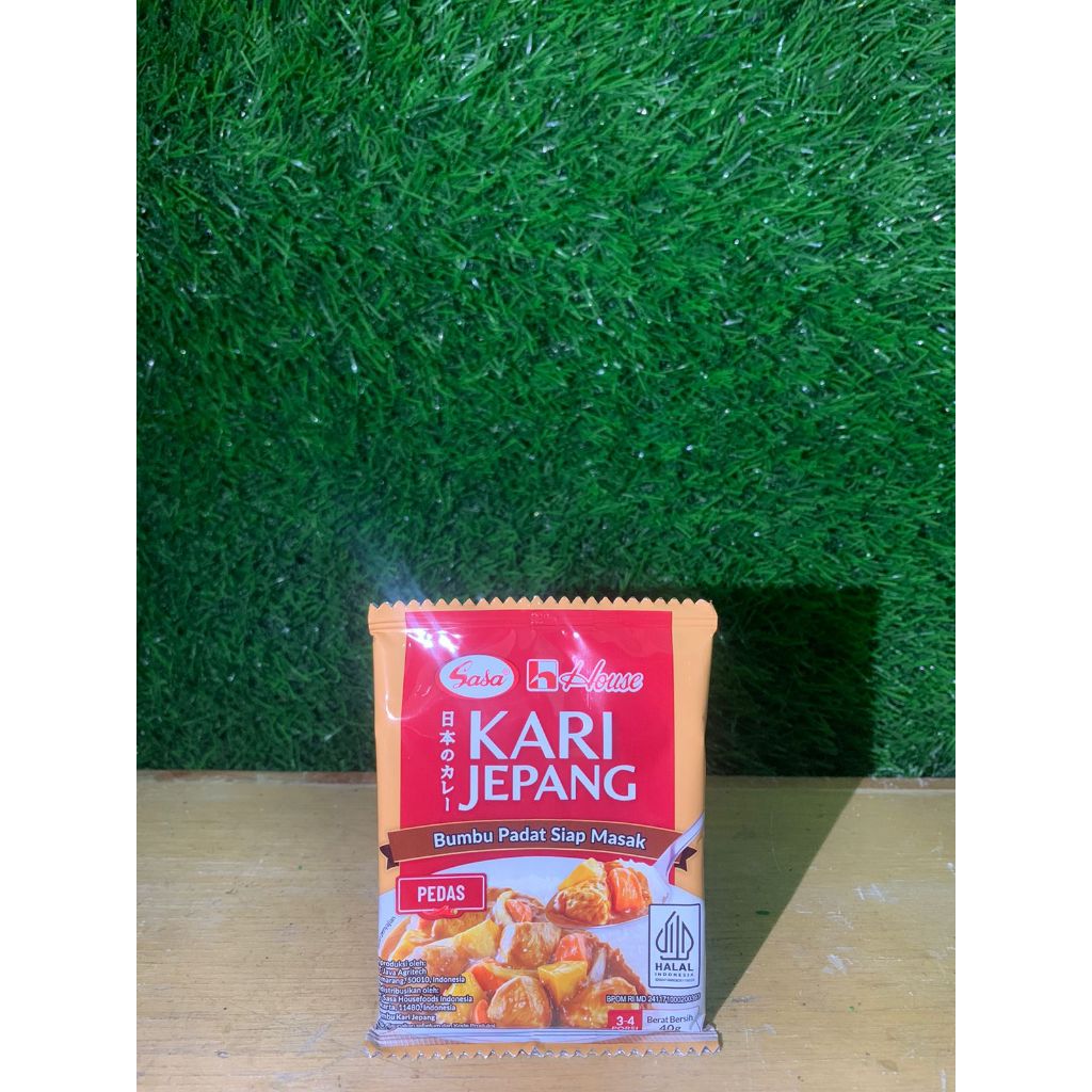 

Sasa House Kari Jepang Pedas Berat Bersih 40g