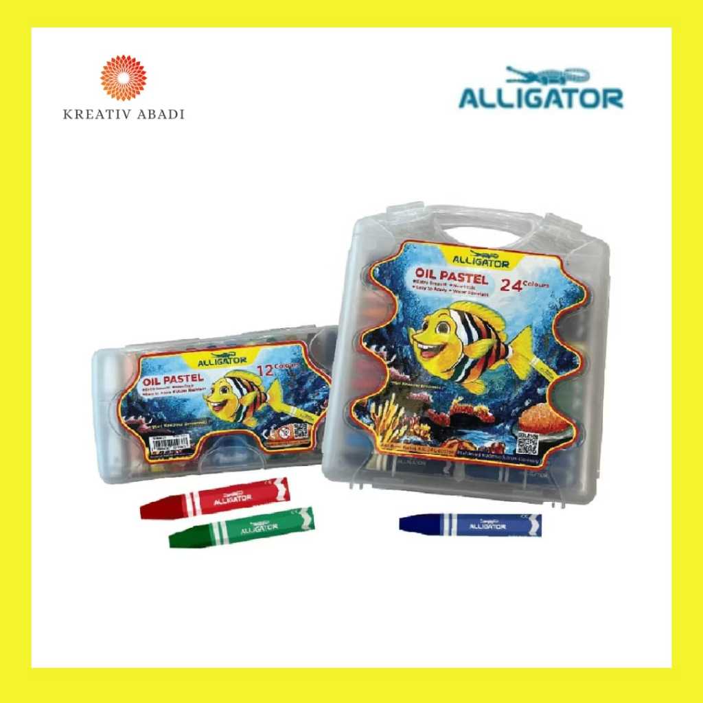 

Alligator Oil Pastel